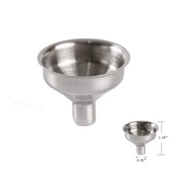 Stainless Steel Mini Funnel For Essential Oil Bottles/Flasks - Pack Of 50 6 Stainless Steel Mini Funnel For Essential Oil Bottles/Flasks - Pack Of 50 -Peugeot Shop 31QM4FNoT7L
