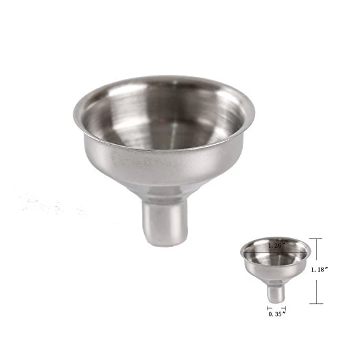 Stainless Steel Mini Funnel For Essential Oil Bottles/Flasks - Pack Of 50 3 Stainless Steel Mini Funnel For Essential Oil Bottles/Flasks - Pack Of 50 - Image 3