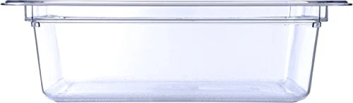 10221B07 StorPlus Half Size Food Pan, Polycarbonate, 4" Deep, Clear 1 10221B07 StorPlus Half Size Food Pan, Polycarbonate, 4" Deep, Clear