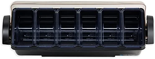 The Dome Garnish Center, 10 Piece - 3 Quart Capacity, 22" L X 7-1/2" W X 8-1/2" H 3 The Dome Garnish Center, 10 Piece - 3 Quart Capacity, 22" L X 7-1/2" W X 8-1/2" H - Image 3