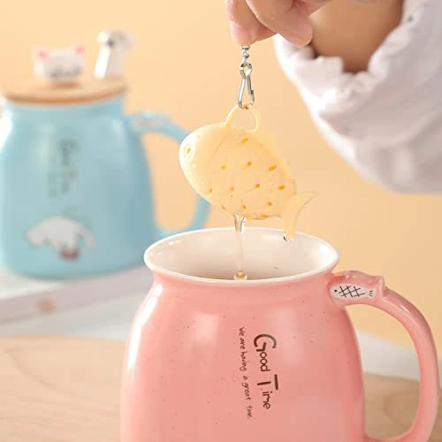 Cat Mug Cute Ceramic Coffee Mugs With Lovely Kitty Lid Cat Paw Spoon Kawaii Coaster Novelty Tea Cup Pink Mug For Women Christmas Mug Mothers Day Gifts Birthday Gifts 380ML 3 Cat Mug Cute Ceramic Coffee Mugs With Lovely Kitty Lid Cat Paw Spoon Kawaii Coaster Novelty Tea Cup Pink Mug For Women Christmas Mug Mothers Day Gifts Birthday Gifts 380ML - Image 3