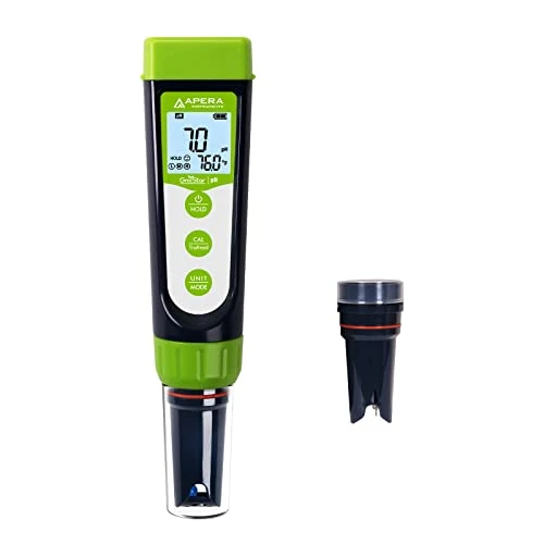 Apera GroStar Series GS1 PH Pen Tester Kit (Gen II) With Replaceable Double-Junction PH Probe For Hydroponics Water Quality Testing 7 Apera GroStar Series GS1 PH Pen Tester Kit (Gen II) With Replaceable Double-Junction PH Probe For Hydroponics Water Quality Testing - Image 7
