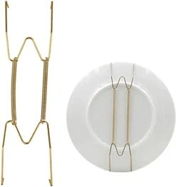 Dish Display Plate Hangers, 10-Pack 8 Inch Plate Spring Hook Holder Hanging Wire For The Wall Home Decoration, Compatible Decorative Plates, Antique China, Antique Plates And Art