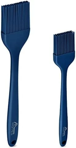 Basting Brushes Silicone Heat Resistant Pastry Brushes Spread Oil Butter Sauce Marinades For BBQ Grill Barbecue Baking Kitchen Cooking BPA Free Dishwasher Safe (Black 2) -Peugeot Shop 31RVHp5FUL. AC