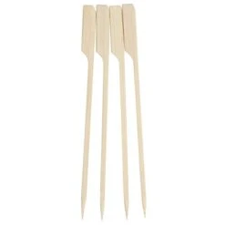 Addle Pick 7-200 7" Bamboo Paddle Pick Skewers (Pack Of 200)