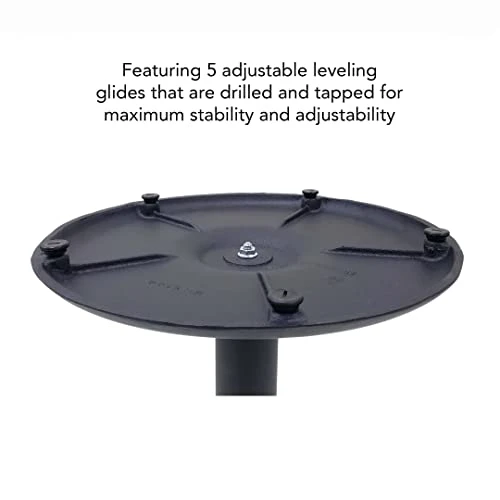 Bar Height Metal Table Base For Restaurants 30W X30D X40.75H | Our Cast Iron Table Base Is Perfect For Restaurants, Coffee Shops, Lounge Areas, And More | THT604-30BH Made In North America 3 Bar Height Metal Table Base For Restaurants 30W X30D X40.75H | Our Cast Iron Table Base Is Perfect For Restaurants, Coffee Shops, Lounge Areas, And More | THT604-30BH Made In North America - Image 3