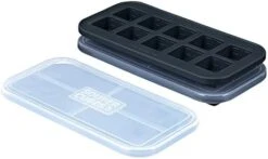 2 Tablespoon / 1 Oz. Freezing Tray With Lid, Aqua Color, Pack Of Two. Freeze Food, Ice Cubes, Baby Food -Peugeot Shop 31RiZWKtBjL. AC