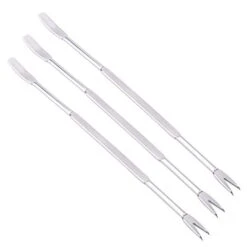 Ajmyonsp 12Pcs Crab Crackers And Tools/Lobster Nut Crackers And Picks - 6 Crab Leg Forks 4 Lobster Shellers, 2 Stainless Steel Seafood Crackers & Storage Bag -Peugeot Shop 31RkBX0nNaL