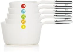 OXO Good Grips 6-Piece Plastic Measuring Cups- White, 5 Count(Pack Of 1) 12 OXO Good Grips 6-Piece Plastic Measuring Cups- White, 5 Count(Pack Of 1) -Peugeot Shop 31Rr2JBgT3L. AC