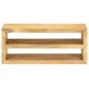 TV Cabinet 42.1"x13.8"x17.7" Solid Mango Wood