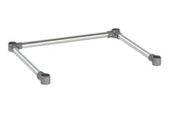 Open Base Work Table Bracing - 24 X 36 Inch Table Stabilizing Leg Cross Braces - Fits Commercial Food Prep Stainless Steel Or Maple Wood Worktable By DuraSteel -Peugeot Shop 31S2WoLArJL