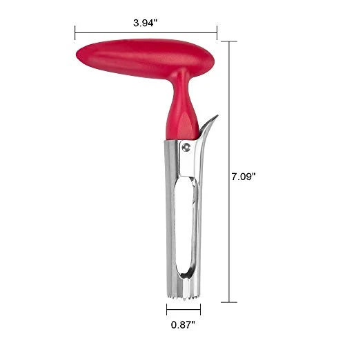 Apple Corer - ENLOY Stainless Steel Core Remover With Ergonomic Non-Slip Handles And Stainless Steel Blade, Apple Corer Remover For Pear Even Cupcakes 3 Apple Corer - ENLOY Stainless Steel Core Remover With Ergonomic Non-Slip Handles And Stainless Steel Blade, Apple Corer Remover For Pear Even Cupcakes - Image 3