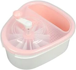 Salad Spinner, Manual Operation Lettuce Spinner Effective Cleaning Drying Vegetable Drainer Vegetable Washer Fruit Veggie Bowl Collapsible Salad Spinner For Home Kitchen (Sky Blue) -Peugeot Shop 31SHgUD5dwL. AC 1