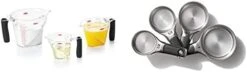 OXO Good Grips 3-Piece Angled Measuring Cup Set, Black -Peugeot Shop 31SRLgds9ZL. AC