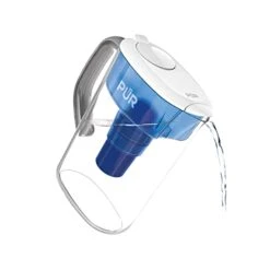 Water Pitcher Filtration System, 7 Cup, Clear/Blue -Peugeot Shop 31SW5hTSrpL 1