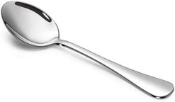 Stainless Steel Teaspoon Set,12 Piece 6.7" Spoons Silverware,Dessert Spoons,Mirror Finish & Dishwasher Safe 15 Stainless Steel Teaspoon Set,12 Piece 6.7" Spoons Silverware,Dessert Spoons,Mirror Finish & Dishwasher Safe -Peugeot Shop 31SYueYwkL. AC