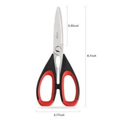 Kitchen Scissors Heavy Duty, 8.5 Inch Dishwasher Safe Ultra Sharp Premium Heavy Duty Kitchen Shears, Multi Purpose Cooking Scissors Stainless Steel -Peugeot Shop 31SZ1dloqHL