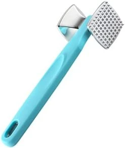 Spring Chef Meat Tenderizer, Heavy Duty Hammer Mallet Tool Chicken, Beef And Steak Pounder; Commercial Quality & Solid Construction, Dual Sided With Smooth & Textured Surface, Soft Grip Handle, Black 14 Spring Chef Meat Tenderizer, Heavy Duty Hammer Mallet Tool Chicken, Beef And Steak Pounder; Commercial Quality & Solid Construction, Dual Sided With Smooth & Textured Surface, Soft Grip Handle, Black -Peugeot Shop 31SfxbO EEL. AC