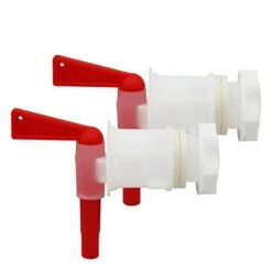 2 PACK Plastic Bottling Bucket Spigot Tap Faucet For Homebrew Wine Making Beer