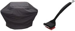 Performance Grill Cover, 3-4 Burner: Large & 8666894 Safer Replaceable Head Nylon Bristle Grill Brush With Cool Clean Technology, One Size -Peugeot Shop 31T3DbA9pS. AC