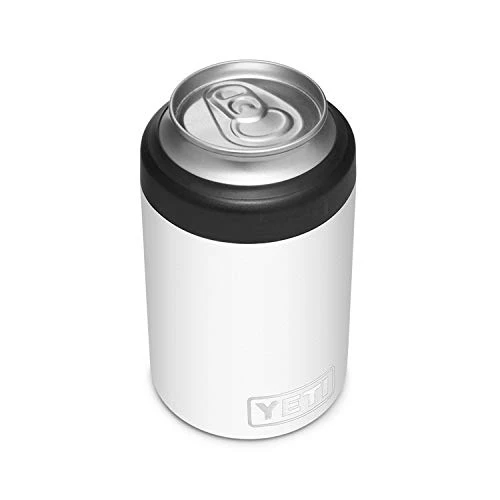 Yeti Rambler 12 Oz. Colster Can Insulator For Standard Size Cans, White, 1 Count (Pack Of 1) 1 Yeti Rambler 12 Oz. Colster Can Insulator For Standard Size Cans, White, 1 Count (Pack Of 1)