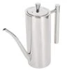 Stainless Steel Olive Oil Can Dispenser Dustproof Leakage-proof Oil Pot Bottle European Container Seasoning Pot Kitchen Tools Food Utensil Storage 750ML(Straight Shank-0.7L)