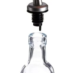 2-Pack Olive Oil And Vinegar Dispenser Set For Kitchen, Restaurant, Transparent Glass, Versatile For Use As A Syrup Dispenser, Salad Dressing Container (17oz/500ml) -Peugeot Shop 31THKmzDh0L