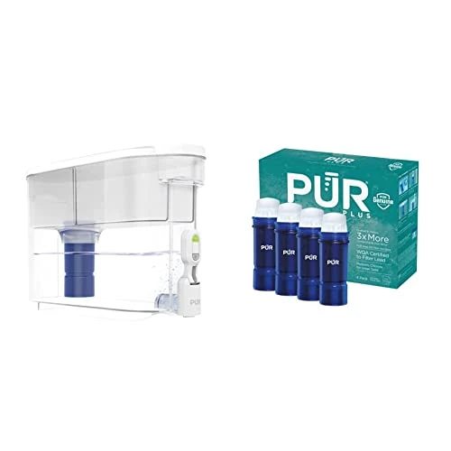 PLUS Large Filtered Water Dispenser, 30 Cup – Includes 1 PUR PLUS Water Pitcher Filter, 1 Count (Pack Of 1) 9 PLUS Large Filtered Water Dispenser, 30 Cup – Includes 1 PUR PLUS Water Pitcher Filter, 1 Count (Pack Of 1) - Image 9