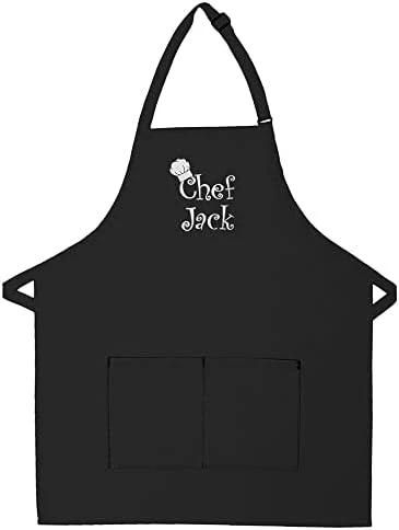 THE APRONPLACE Personalized Embroidered Chef Any Name Adult Apron 5 THE APRONPLACE Personalized Embroidered Chef Any Name Adult Apron - Image 5