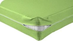 Luxurious Mattress Cover 1000 Thread Counts 100% Egyptian, 28" Inch Deep Pocket Olympic Queen Size, Stripe Sand Zipper Around The Mattress 18 Luxurious Mattress Cover 1000 Thread Counts 100% Egyptian, 28" Inch Deep Pocket Olympic Queen Size, Stripe Sand Zipper Around The Mattress -Peugeot Shop 31TxNDA7ePL. AC