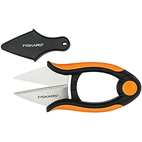 Fiskars 1063326 Herb Scissors, Black/Orange 1 Fiskars 1063326 Herb Scissors, Black/Orange