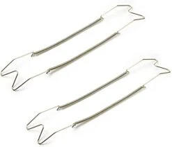 Plate Hanger 15.98" W Type Stainless Steel Plate Hangers Invisible Wall Hooks For Walls Compatible Decorative Plates Hooks Dish Display Holder Golden 2Pcs