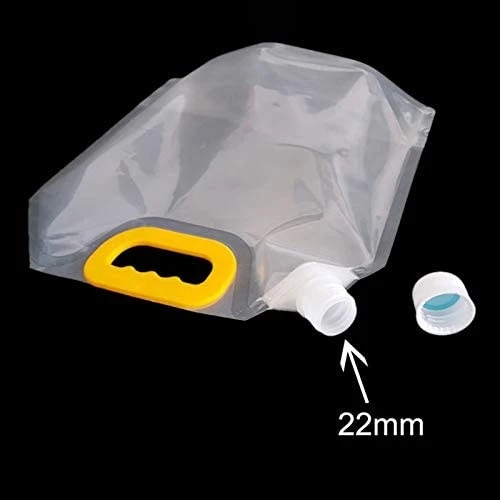 3PCSlastic Flask Liquor Drink Pouches,Concealable And Reusable Sneak Pouch Bulk Alcohol Bags For Sneak Alcohol To Go Flask (5L) 2 3PCSlastic Flask Liquor Drink Pouches,Concealable And Reusable Sneak Pouch Bulk Alcohol Bags For Sneak Alcohol To Go Flask (5L) - Image 2