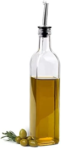 Sungwoo 17oz Olive Oil Dispenser Bottle, Oil And Vinegar Dispenser Set, 500ml Oil Bottles For Kitchen With Pourers And Funnel, Clear 7 Sungwoo 17oz Olive Oil Dispenser Bottle, Oil And Vinegar Dispenser Set, 500ml Oil Bottles For Kitchen With Pourers And Funnel, Clear - Image 7