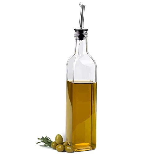 Sungwoo 17oz Olive Oil Dispenser Bottle, Oil And Vinegar Dispenser Set, 500ml Oil Bottles For Kitchen With Pourers And Funnel, Clear 1 Sungwoo 17oz Olive Oil Dispenser Bottle, Oil And Vinegar Dispenser Set, 500ml Oil Bottles For Kitchen With Pourers And Funnel, Clear