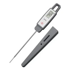 PT09 4.5" Commercial Grade Digital Instant Read Meat Thermometer For Kitchen, Food Cooking, Grill, BBQ, Smoker, Candy, Home Brewing, And Oil Deep Frying