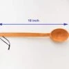 18" Large Wooden Spoon And Long Wooden Stir Paddle Bundle. Heavy Duty Wooden Spoons For Cooking In Big Pots - Brewing, Canning, Crawfish Boil, Stirring & Mixing.