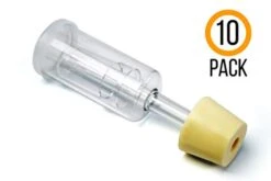 (10 Pack) Three-Piece Airlock And Drilled #6 Stopper Fermentation Beer Making Wine Making Kombucha Fits Gallon Jugs -Peugeot Shop 31VBKqbNYyL