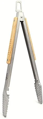 16" BBQ Grill Tongs – Kitchen & Extra Long Grilling Tongs, Stainless Steel With Durable Oak Handles, Metal Tongs For Cooking, Barbecue Tongs, Ergonomic Design 11 16" BBQ Grill Tongs – Kitchen & Extra Long Grilling Tongs, Stainless Steel With Durable Oak Handles, Metal Tongs For Cooking, Barbecue Tongs, Ergonomic Design - Image 11