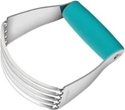 ® Pastry Blender Cutter,Stainless Steel Dough Masher For Butter, Biscuit,Baking, Kneading,Dough, Flakier And Fluffier Pie Crusts, Almond - Hand Kitchen Tool (1 Pack, Turquoise) 17 ® Pastry Blender Cutter,Stainless Steel Dough Masher For Butter, Biscuit,Baking, Kneading,Dough, Flakier And Fluffier Pie Crusts, Almond - Hand Kitchen Tool (1 Pack, Turquoise) -Peugeot Shop 31Ve7FOmoHL. AC