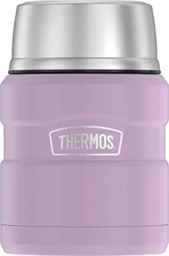 Thermos 16 Ounce Stainless Steel Food Jar, Matte Blue -Peugeot Shop 31WAO0VPLWL. AC
