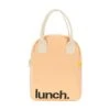 Zipper Lunch Bag | Organic Cotton Lunch Bag For Men, Women & Kids (Peach)