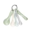 KitchenCraft Plastic Measuring Spoons - 'Classics' Colours (Set Of 5)