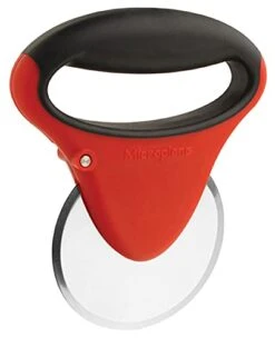 Microplane Red Pizza Cutter With Removable Blade - Effortlessly Cut Through Pizza With Precision And Ease - Easy-to-Clean Design For Quick And Convenient Use