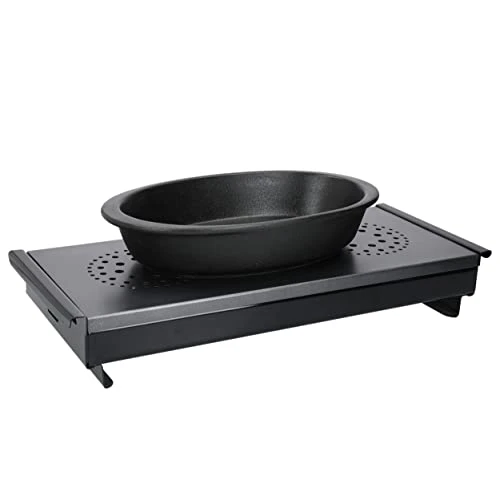 Professional Triple Table-Top Tea Light Food/Plate Warmer, Small (4-5 Inches), Black/Grey 6 Professional Triple Table-Top Tea Light Food/Plate Warmer, Small (4-5 Inches), Black/Grey - Image 6