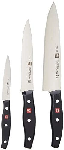 Zwilling Twin Signature 3-pc German Knife Set, Razor-Sharp, Made In Company-Owned German Factory With Special Formula Steel Perfected For Almost 300 Years, Dishwasher Safe 8 Zwilling Twin Signature 3-pc German Knife Set, Razor-Sharp, Made In Company-Owned German Factory With Special Formula Steel Perfected For Almost 300 Years, Dishwasher Safe - Image 8