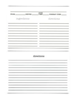 Tin Recipe Box - Includes 100 4X6 Cards, 12 Dividers - Beautiful Decorative Tin Box Gift Set (Wild Flower) -Peugeot Shop 31XVTwJC2TL