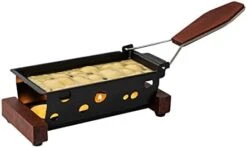 Oska Raclette Grilling Set Milano - Partyclette To Go Set - Suitable For Cheese, Meat, Fish, And Vegetables - Portable Non-Stick - Temperature Control And Dishwasher Safe -Peugeot Shop 31XVd9YcryL. AC