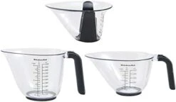 KitchenAid KO298OSAQA Gourmet Measuring Jugs, Set Of 3, Aqua Sky -Peugeot Shop 31XdZLelfL. AC