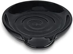 Ceramic Spoon Rest For Kitchen Counter - Utensil Holder (Large Spout - Light Blue) -Peugeot Shop 31XebY3nrL. AC